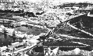 Oran - le port la Marine vue d avion